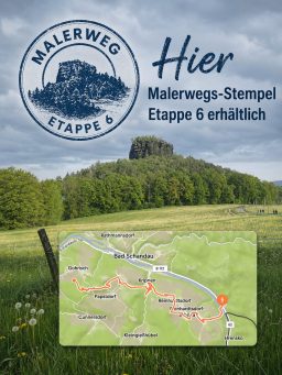 Malerweg Etappe 6 Stempel erhalten